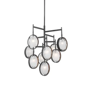 Maxin 9-Light Chandelier – Mid-Century Modern Elegance | Uttermost