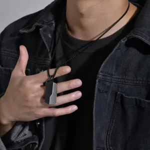 Men's New Stylish Geometric Neklaces with CZ Stone