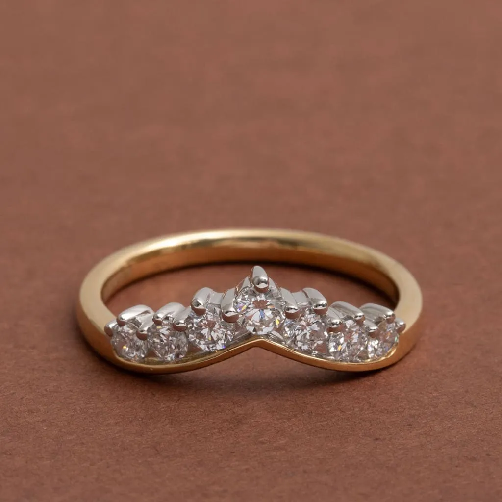 MONA - 18ct Gold 0.50ct | Diamond Wedding Ring Lab Grown
