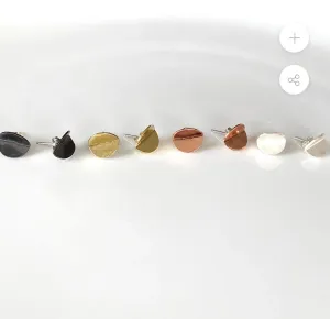 Moon Studs  - Rare & Beautiful