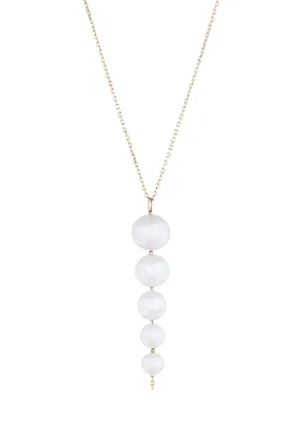 Moonlight Pearl Gold Necklace