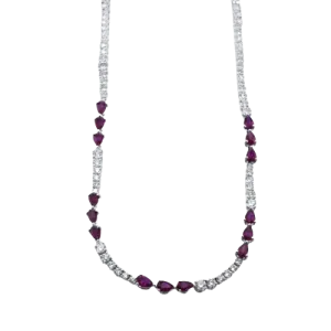 Necklace in 18k Gold with Diamonds LN4056 WHITE 18K X WHITE