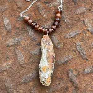 Orange Kyanite Necklace