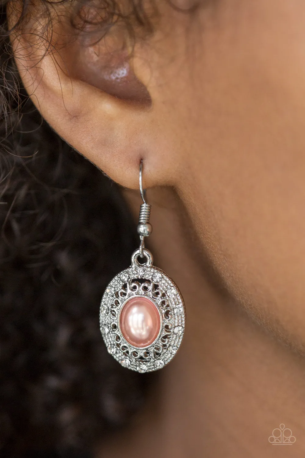 Paparazzi Good Luxe To You! Orange Fishhook Earrings - P5RE-OGXX-031XX