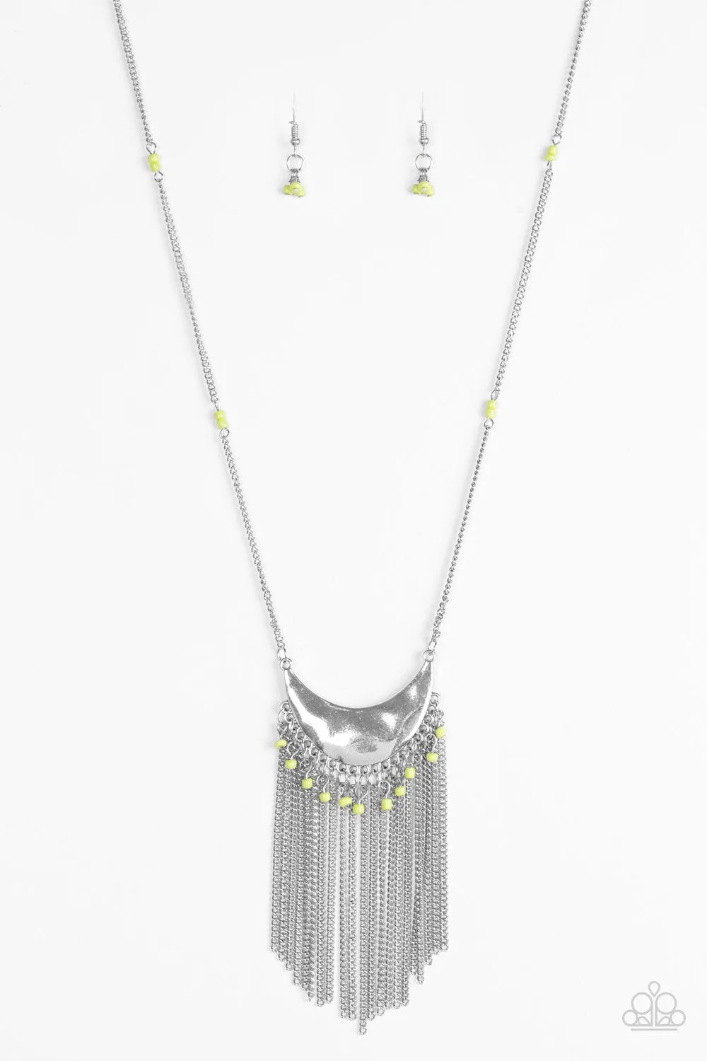 Paparazzi Necklace ~ Desert Trance - Green