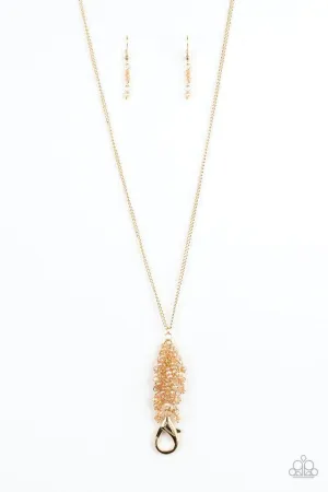 Paparazzi Necklace ~ Twilight Twinkle - Gold