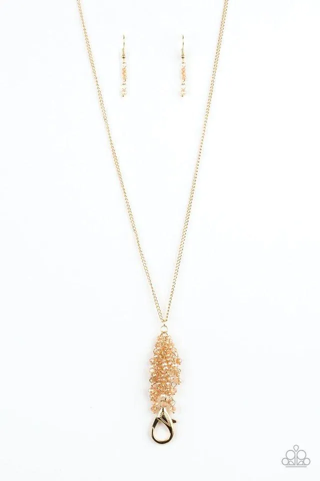 Paparazzi Necklace ~ Twilight Twinkle - Gold