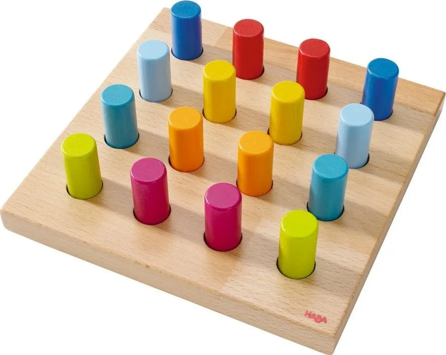 Pegging Game Rainbow Whirls