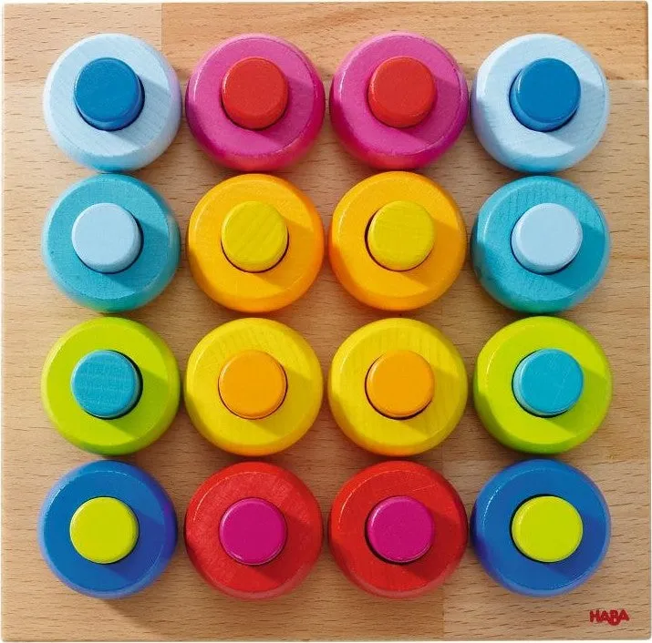 Pegging Game Rainbow Whirls