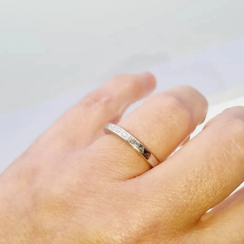 Pianegonda ring in 925 silver. Circa xx. Ancient and modern jewelry.