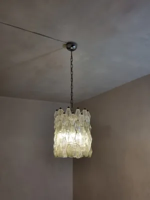 Poliedri Pendant Lamp by Carlo Scarpa for Venini