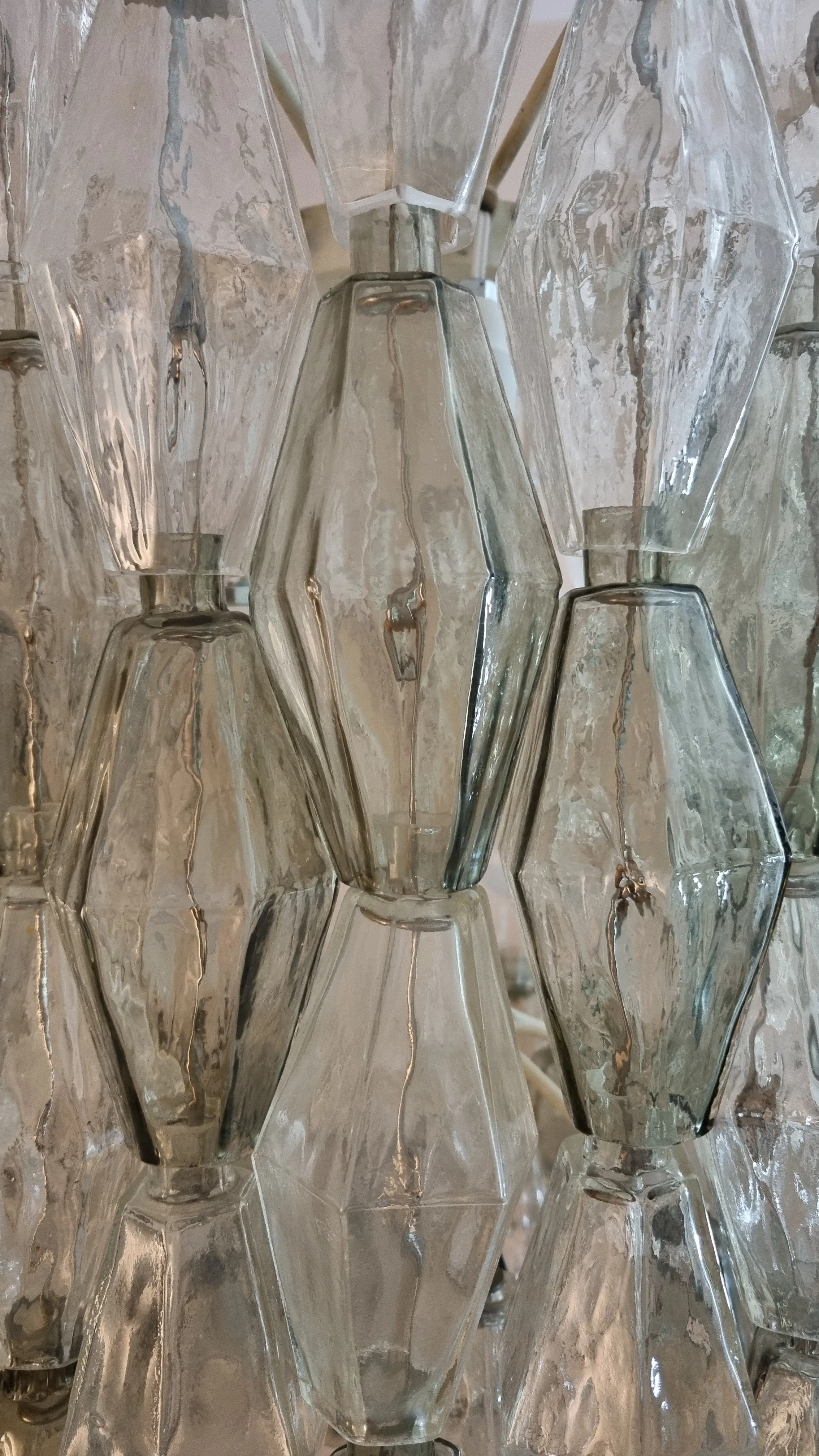 Poliedri Pendant Lamp by Carlo Scarpa for Venini