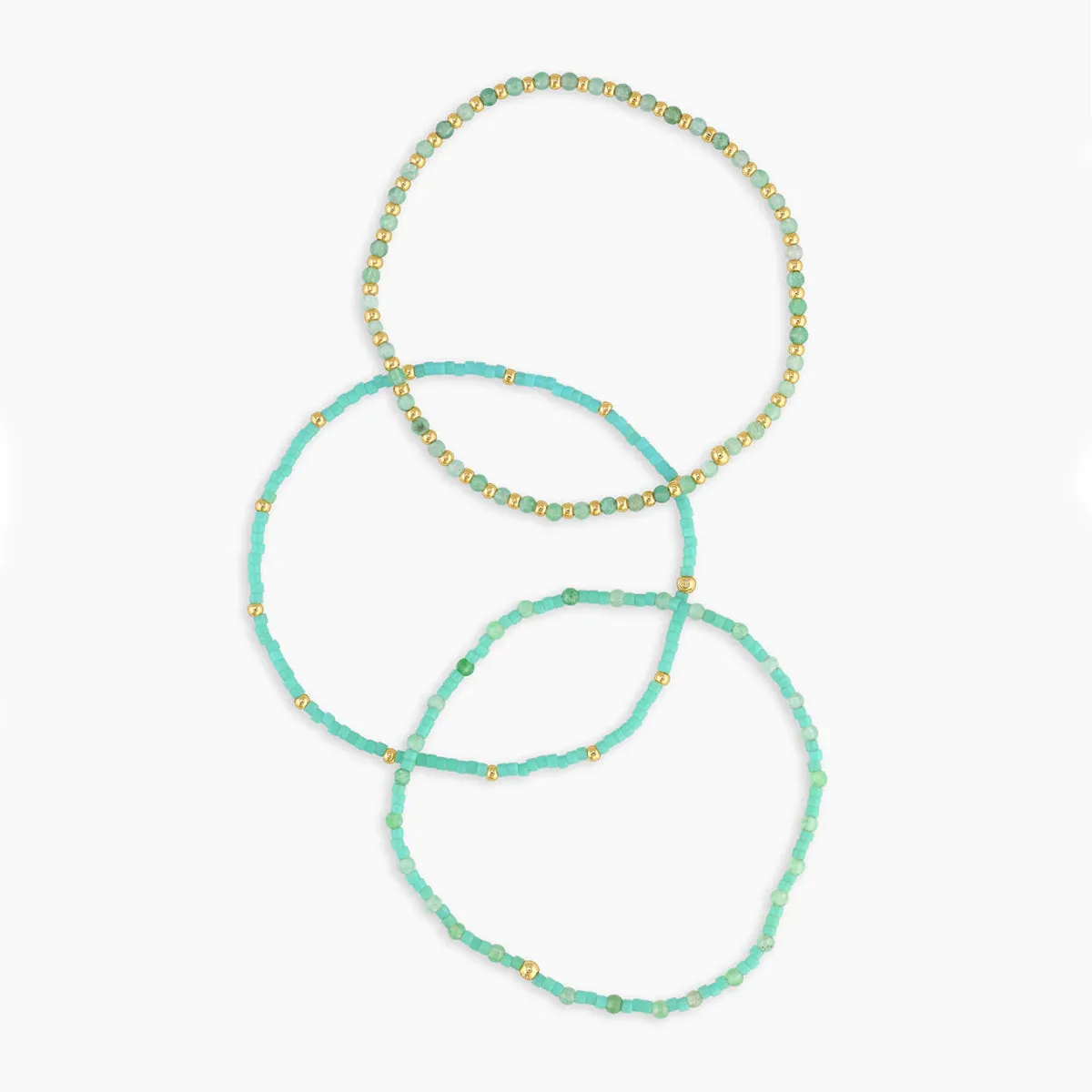 POPPY GEM BRACELET SET