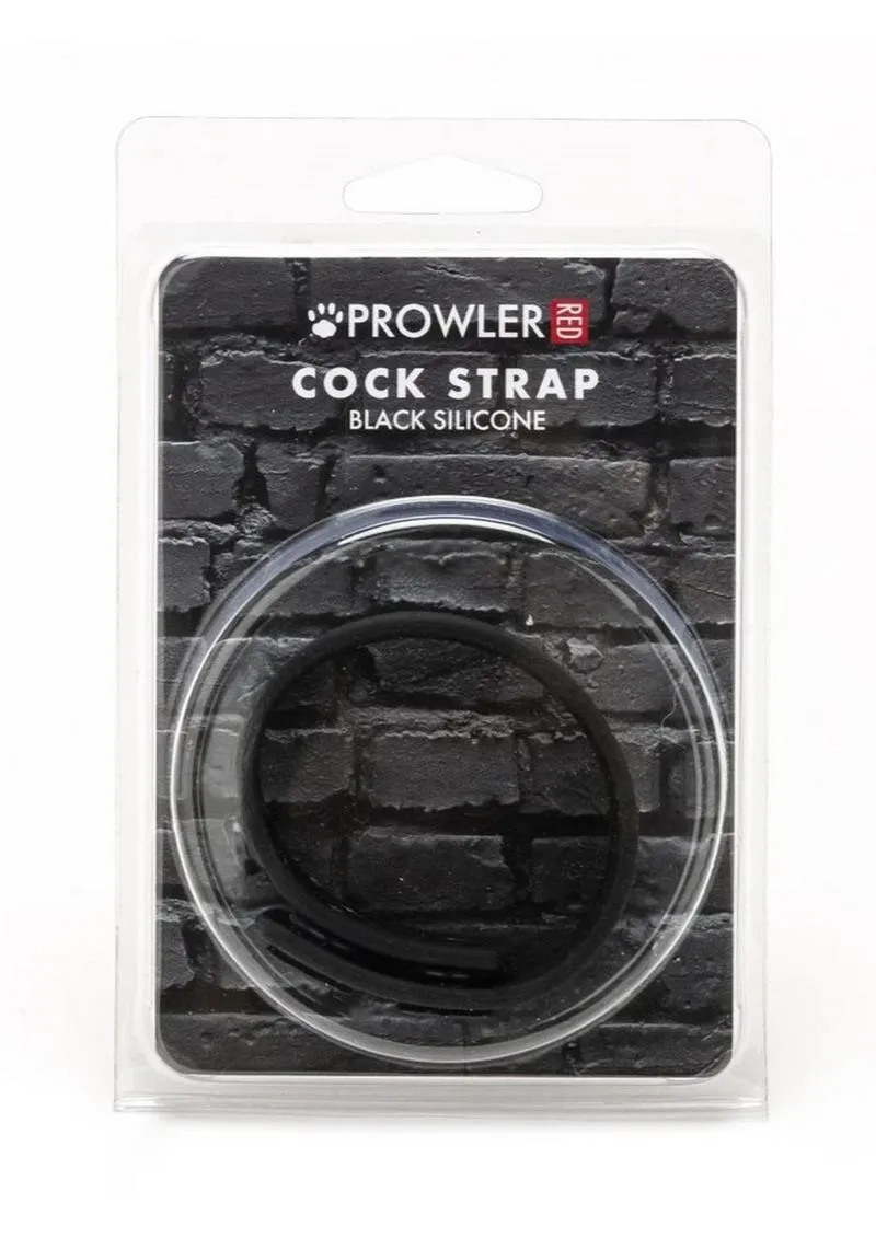 Prowler Red Silicone Cock Strap