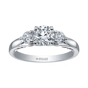 "MARGARITA" MAPLE LEAF™ CANADIAN DIAMOND RING