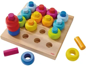 Rainbow Whirls Pegging Game