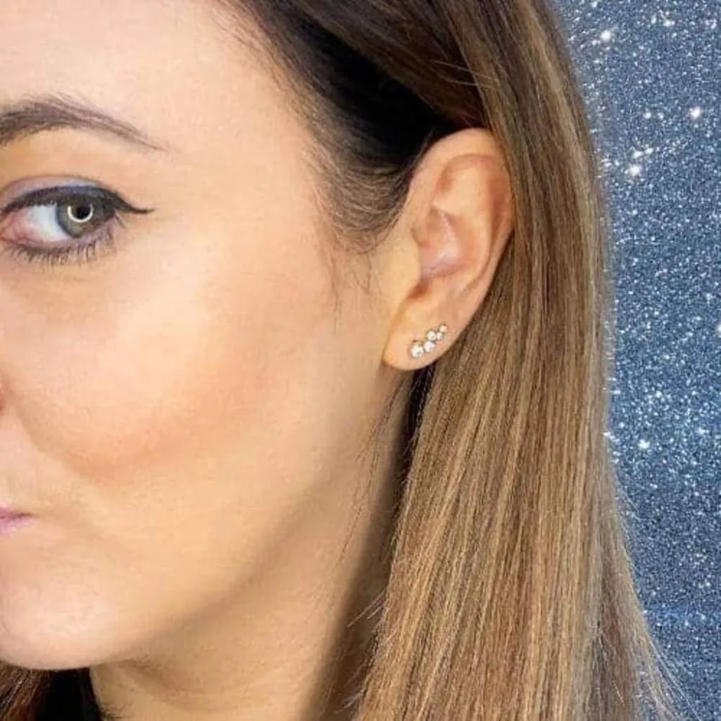 Raindrops Earrings | 9ct Gold