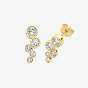 Raindrops Earrings | 9ct Gold