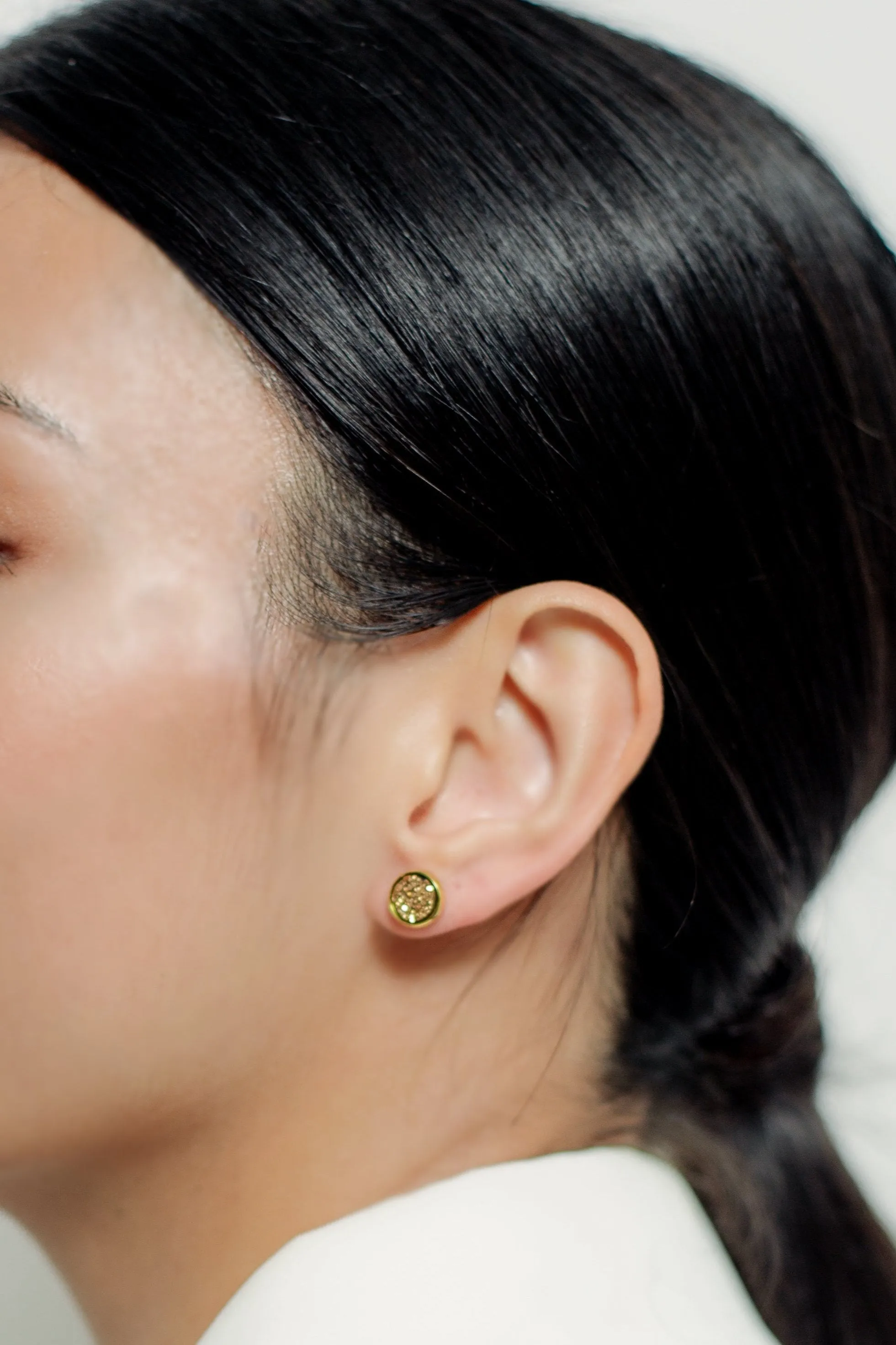 Regal Drusy  Earrings