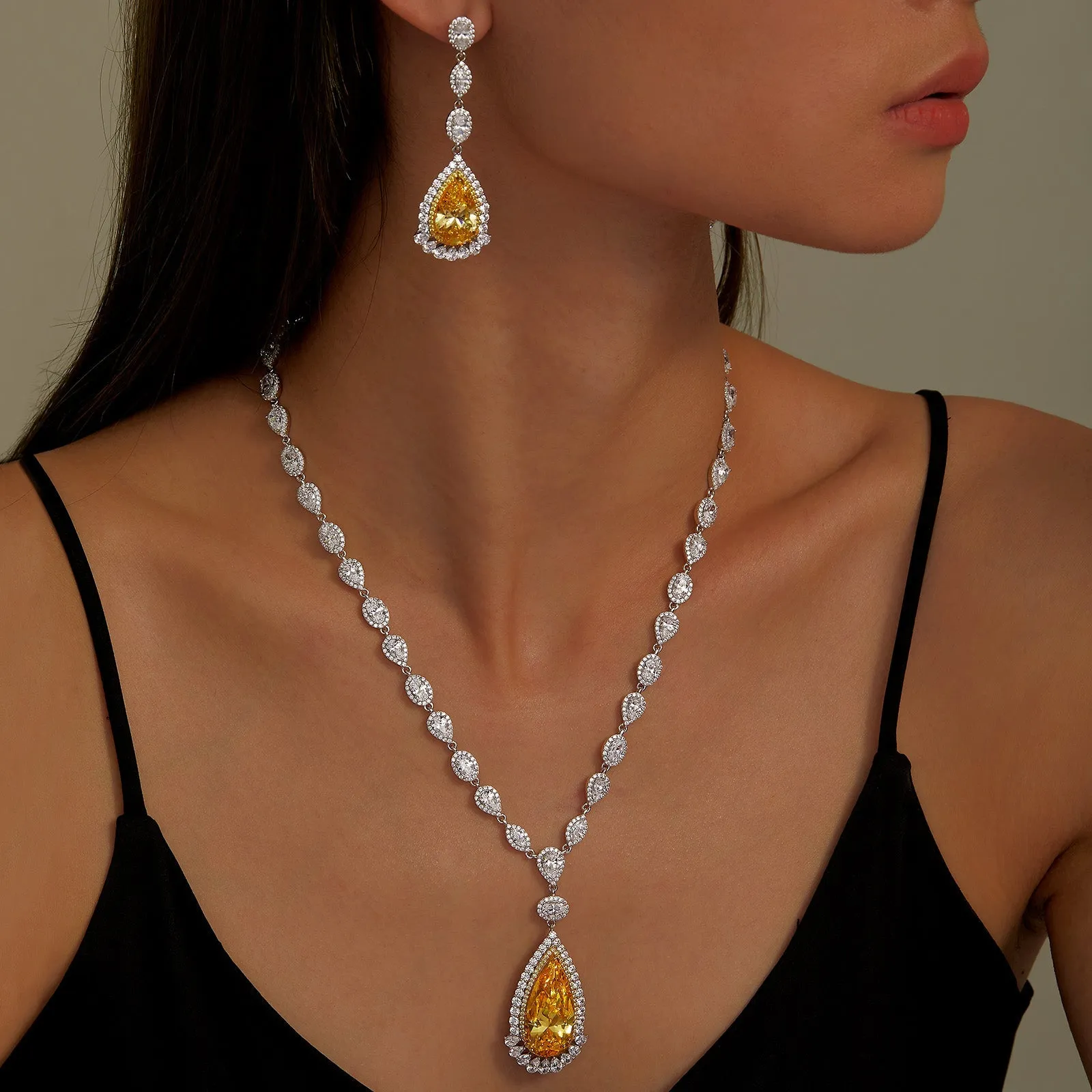 Regal Statement Drop Earrings