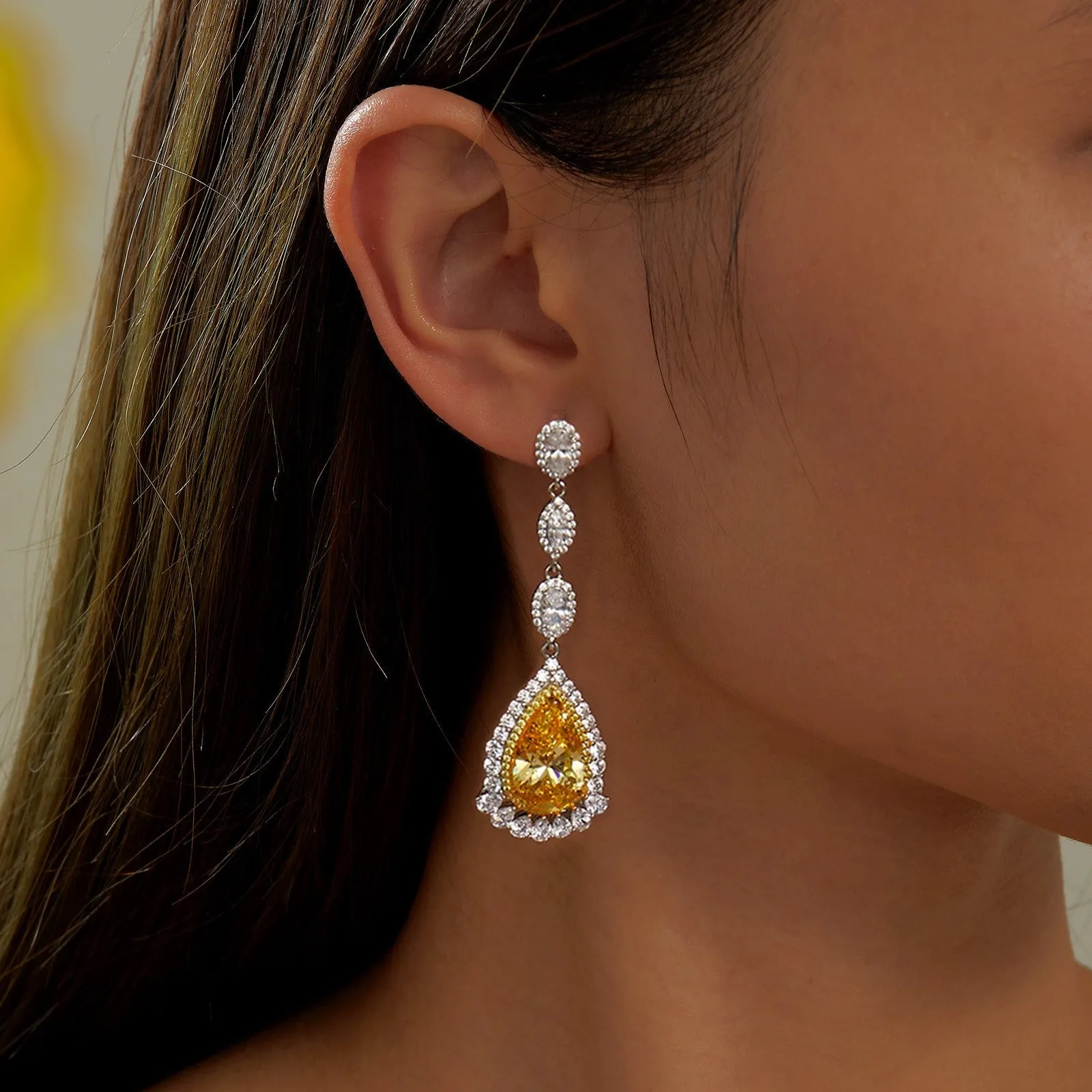 Regal Statement Drop Earrings