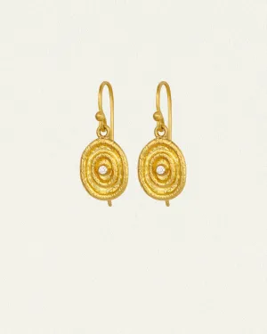 Reign Earrings Diamond Solid Gold