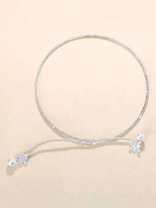 Rhinestone Necklaces Accessories