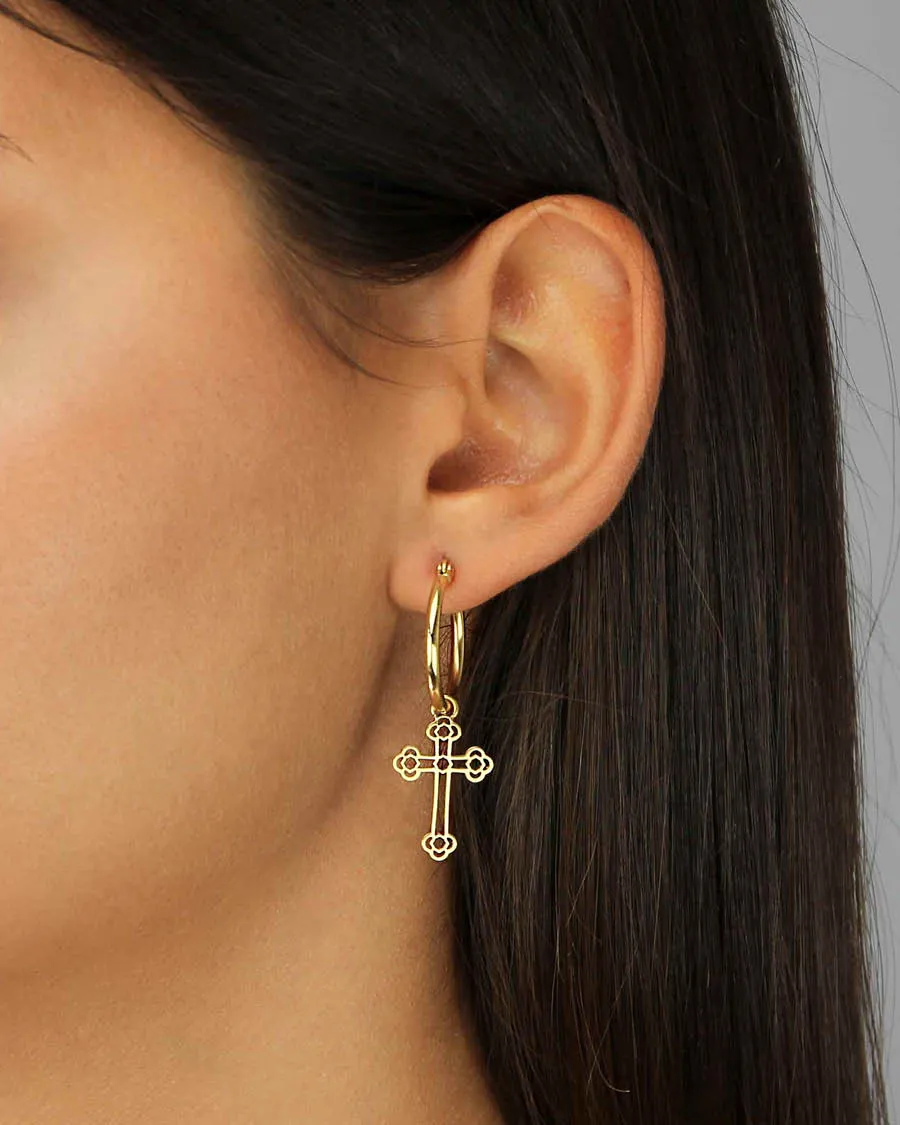 Salib Pendant, Gold