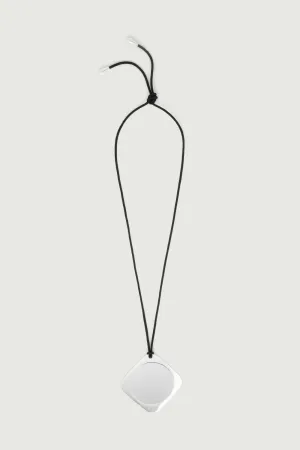 SILVER MIRROR NECKLACE