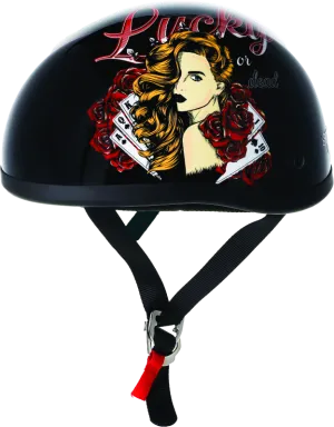 Skid Lids Lucky Lady Original Helmet - Large