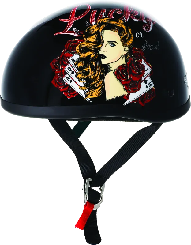 Skid Lids Lucky Lady Original Helmet - Large