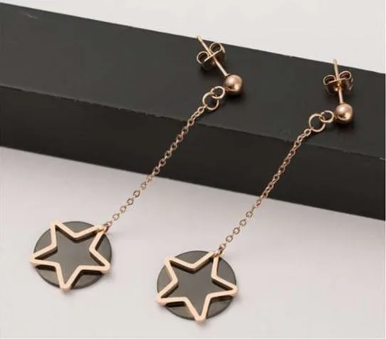 Starry Pendant Combo Earrings