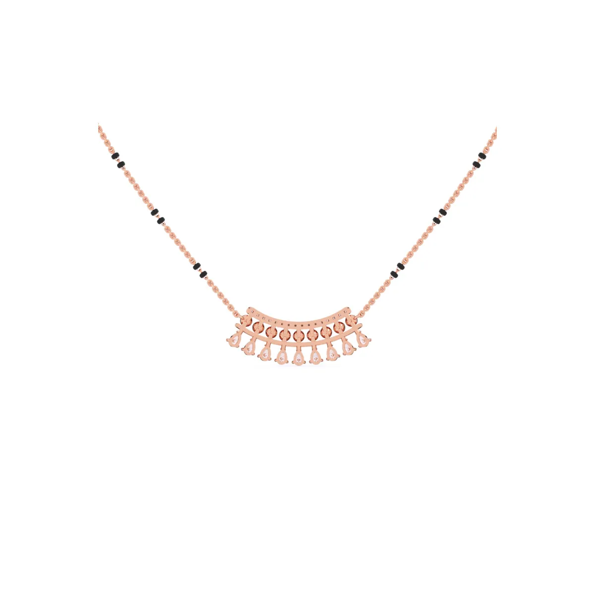 Stylish Cluster Lab Grown Mangalsutra