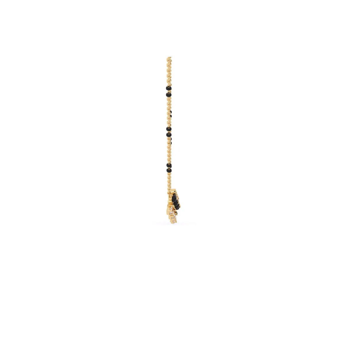 Stylish Cluster Lab Grown Mangalsutra