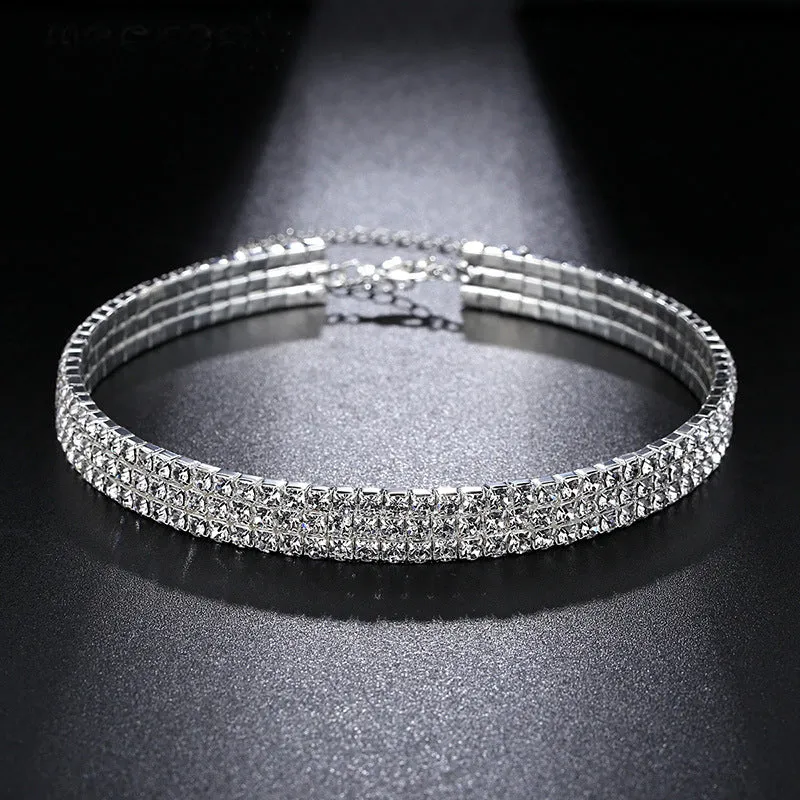 Stylish Rhinestone Shinning Choker