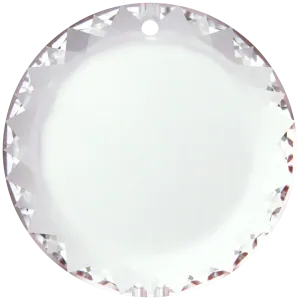 Swarovski Pendants Flat Disc (6049) Crystal