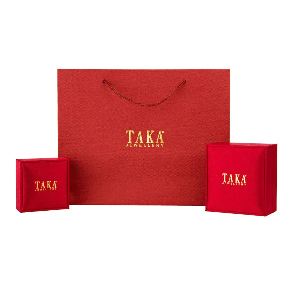 TAKA Jewellery 999 Pure Gold Charm Car with Nylon Bracelet