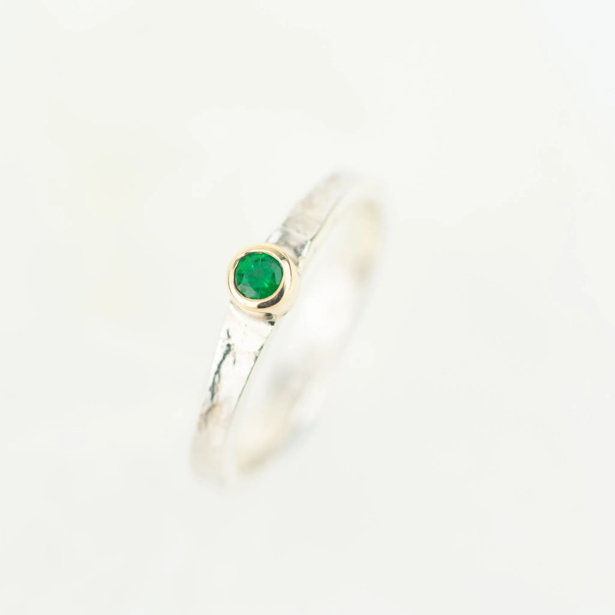 Tess - Emerald May Birthstone Ring