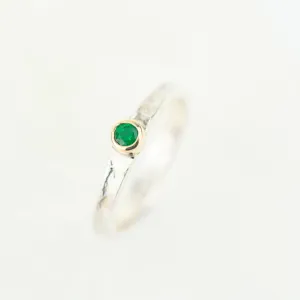 Tess - Emerald May Birthstone Ring
