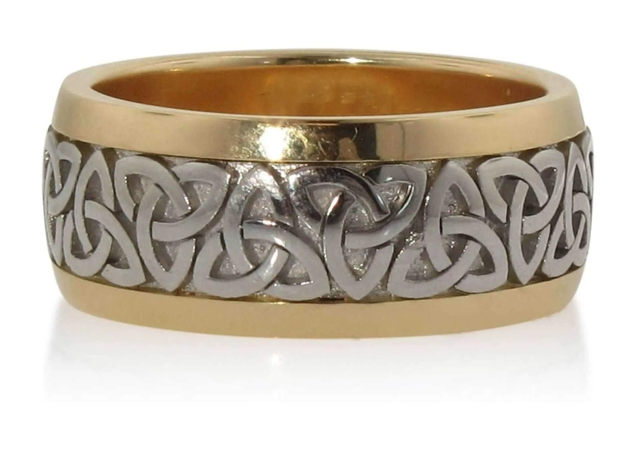 Two-Tone Design with Trinity Inlay