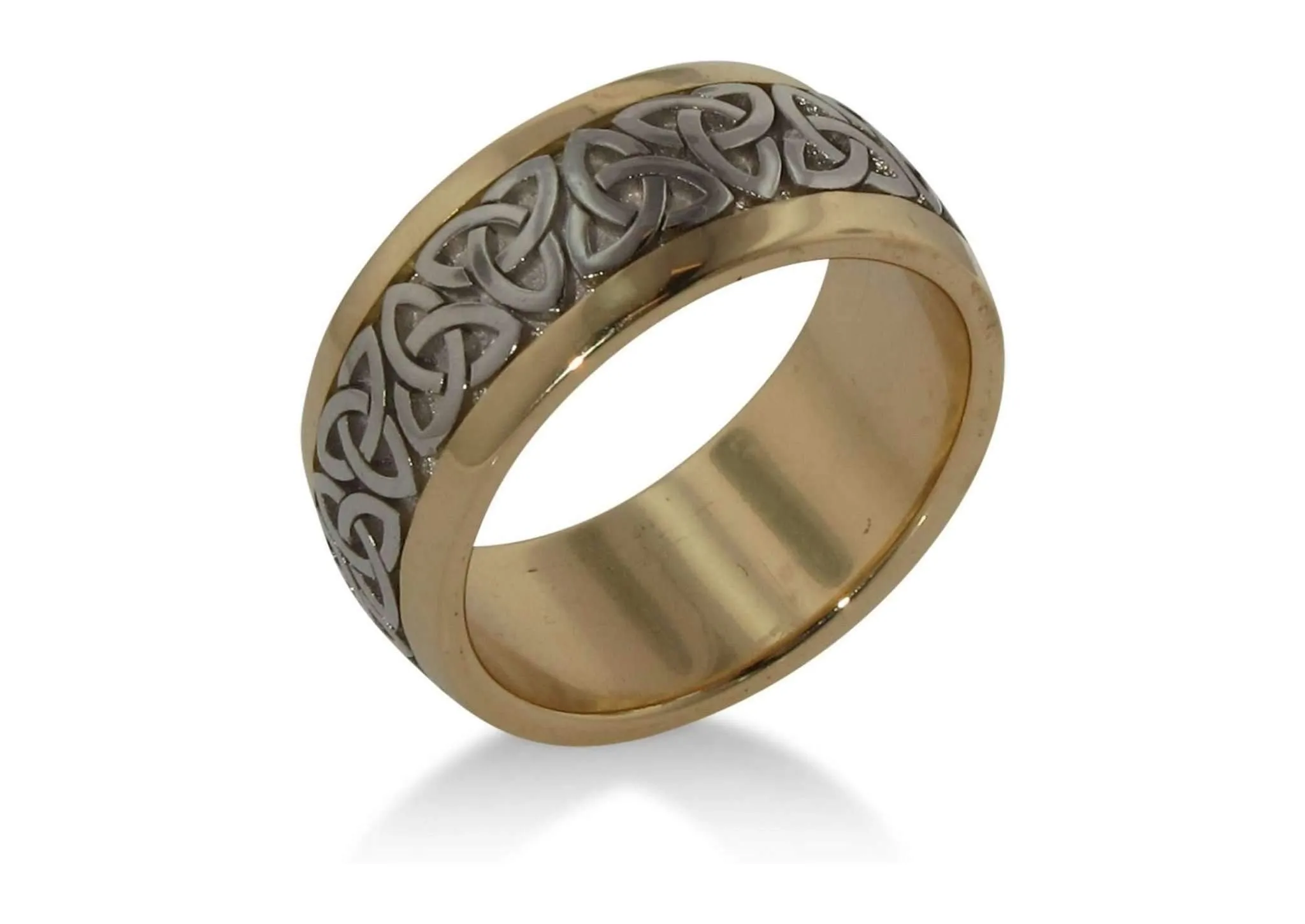 Two-Tone Design with Trinity Inlay