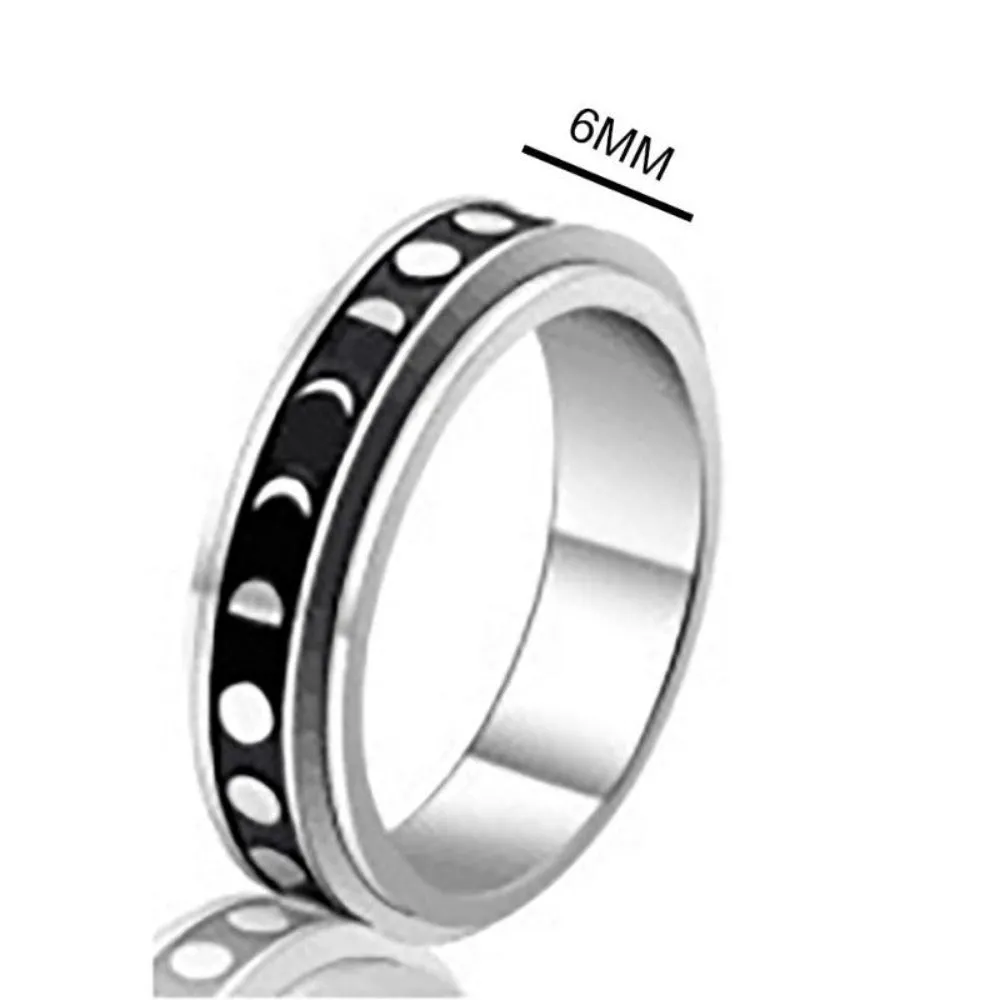 unisex rings stainless personalised beautiful engraved inlay unisex rings ✈️ free.shipping