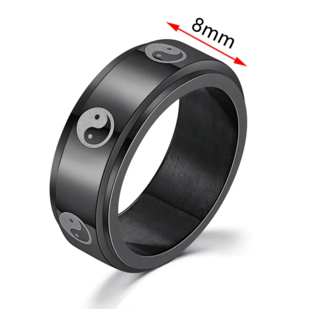 unisex rings stainless personalised beautiful engraved inlay unisex rings ✈️ free.shipping