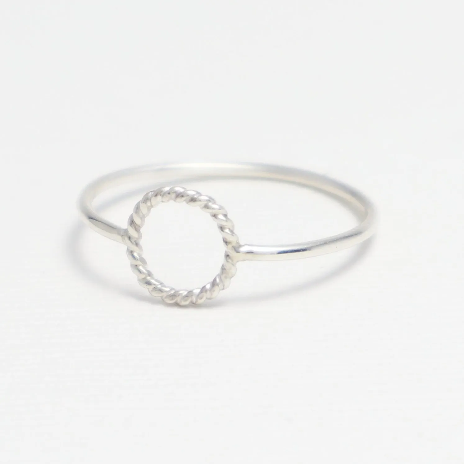 Unity Circle Twist Ring