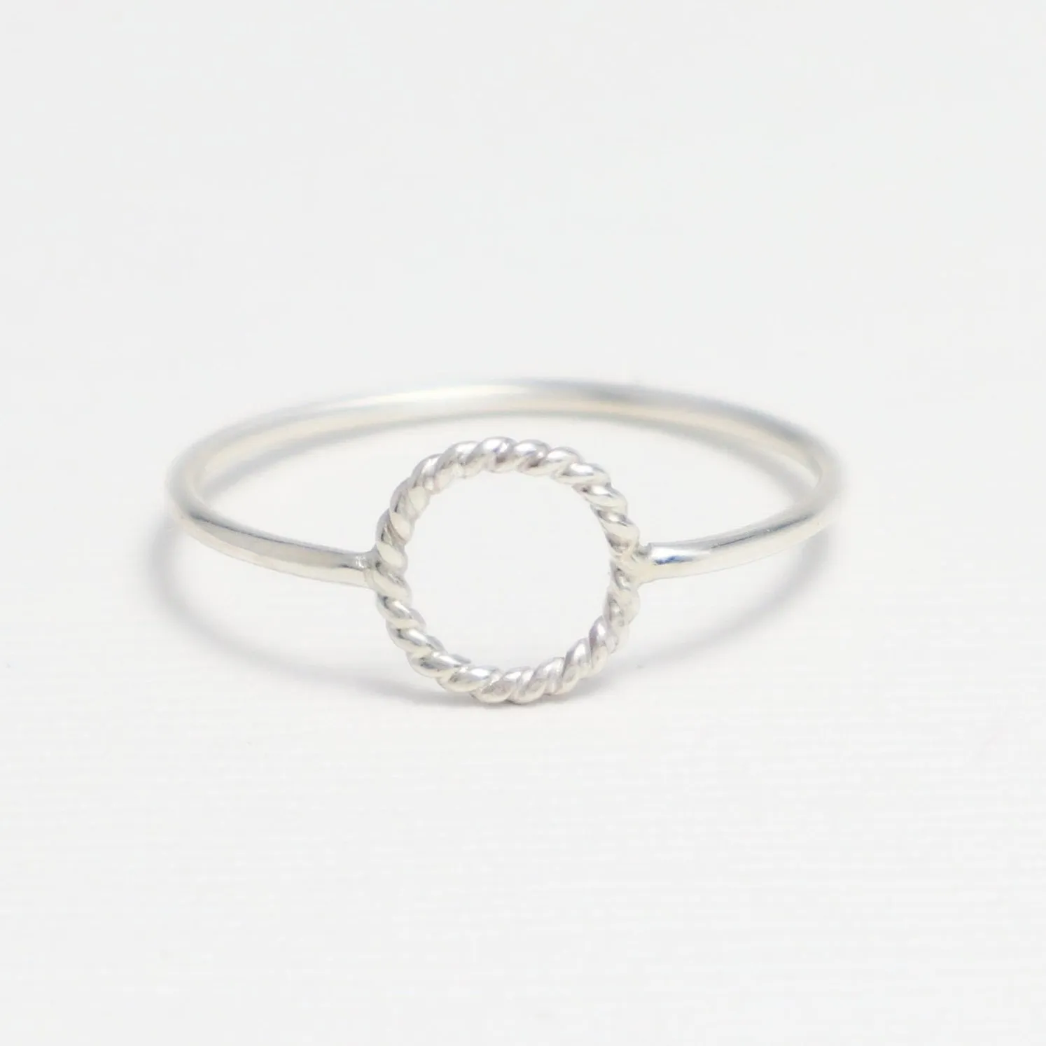 Unity Circle Twist Ring