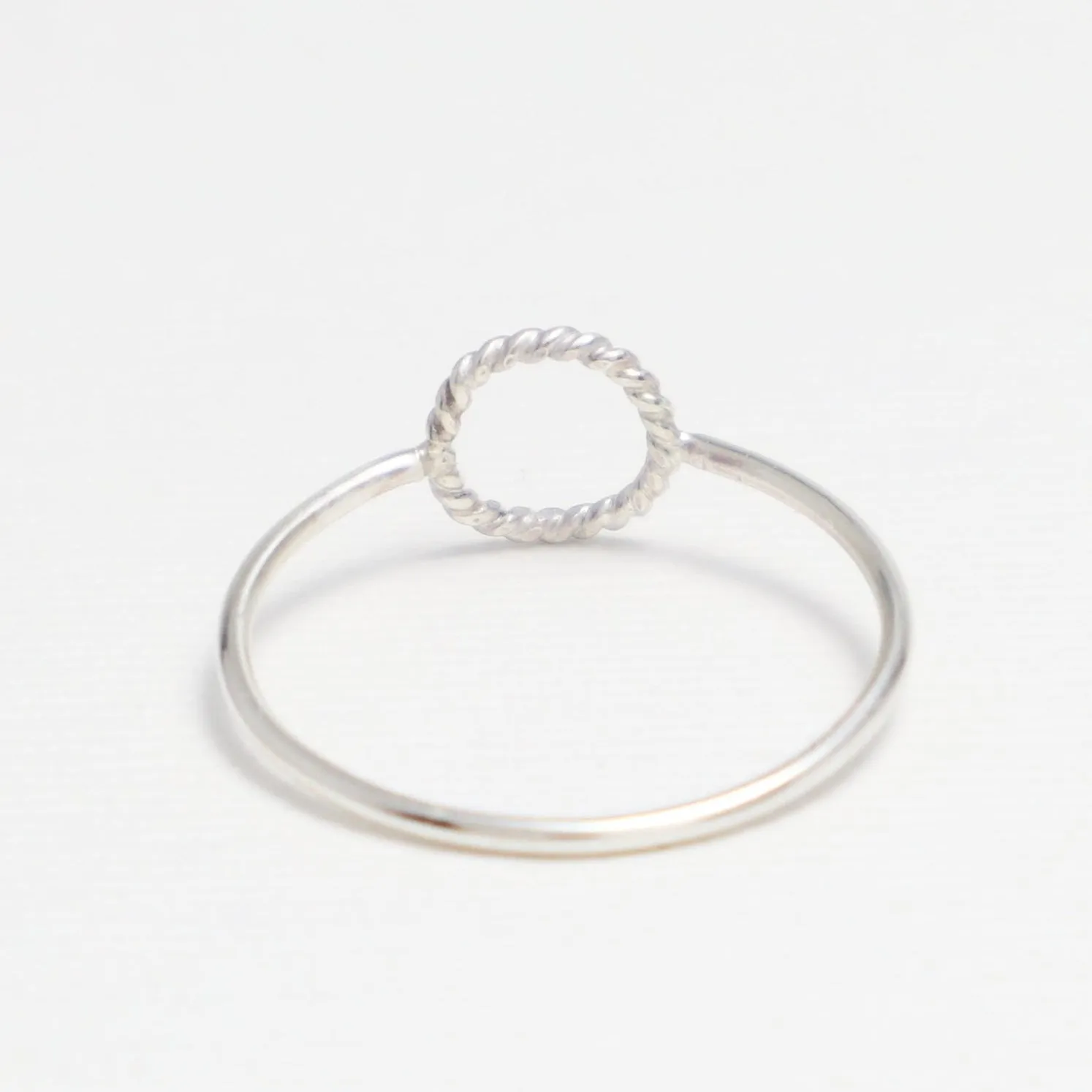 Unity Circle Twist Ring