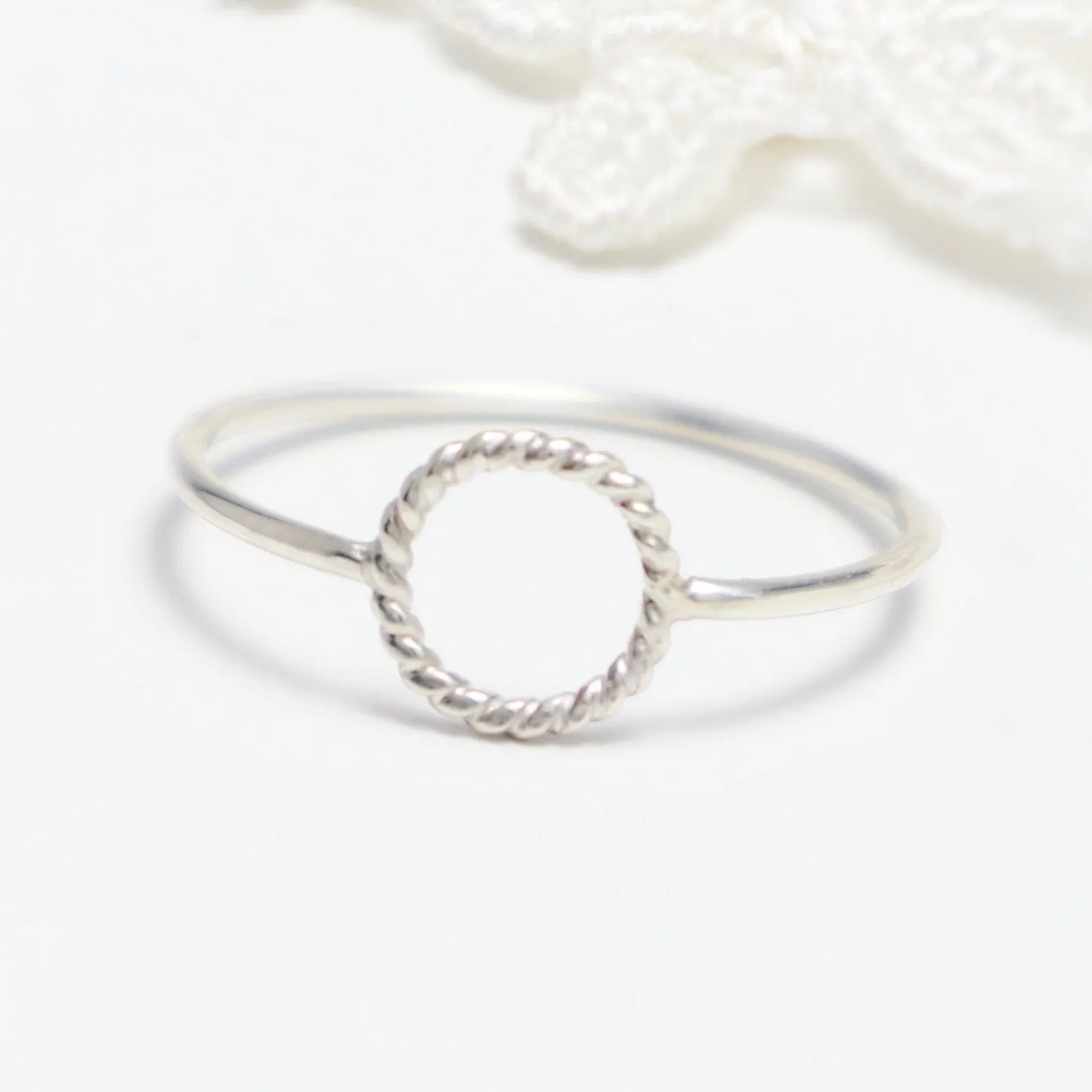 Unity Circle Twist Ring