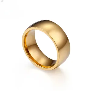 Wholesale Stainless Steel Gilded Minimalist Rings