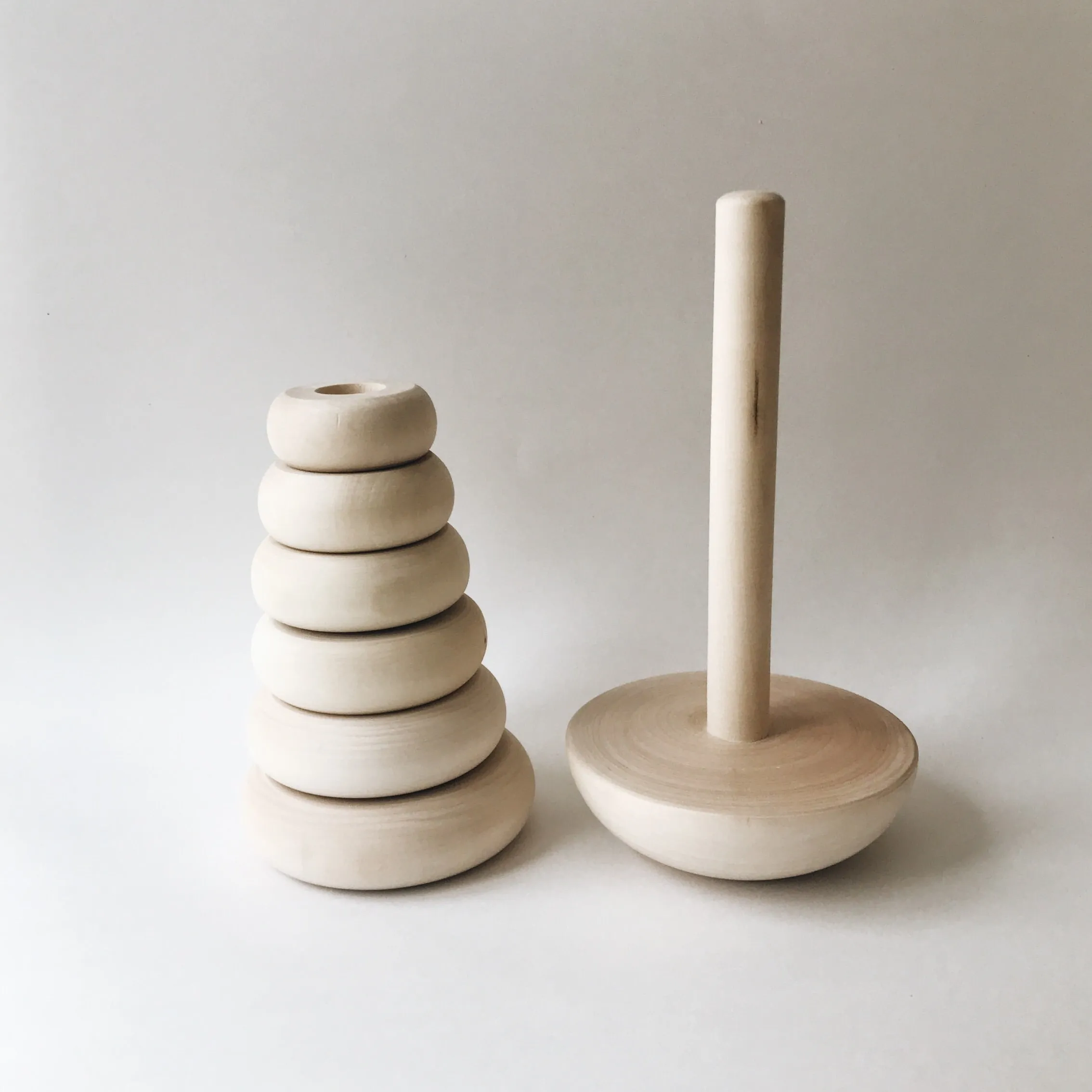 Wooden Stackable Rings