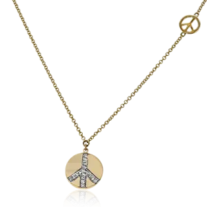 ZP916-A Pendant in 14k Gold with Diamonds